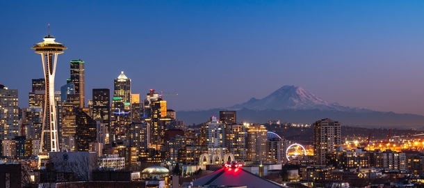 Kerry Park is one of Seattles most popular viewpoints - for obvious reasons 