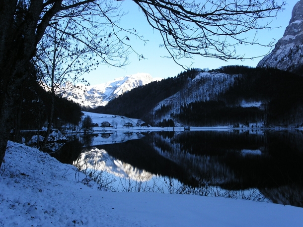 Klntalersee Lake Kloental Switzerland 