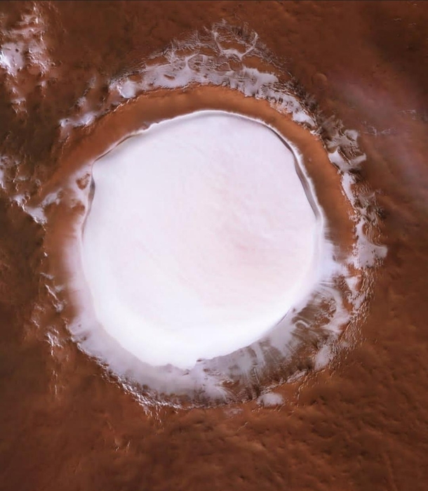 Korolev Crater on Mars