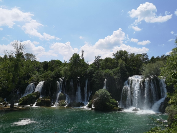 Kravice waterfalls in Hercegovina 