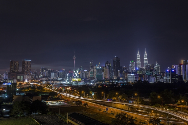Kuala Lumpur skyline 