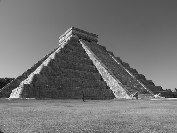 Kukulkan Pyramid Chichen Itza Mexico  on Dec st  