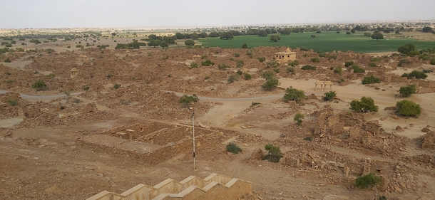 Kuldhara village Thar Desert India Village was abandoned overnight  years back