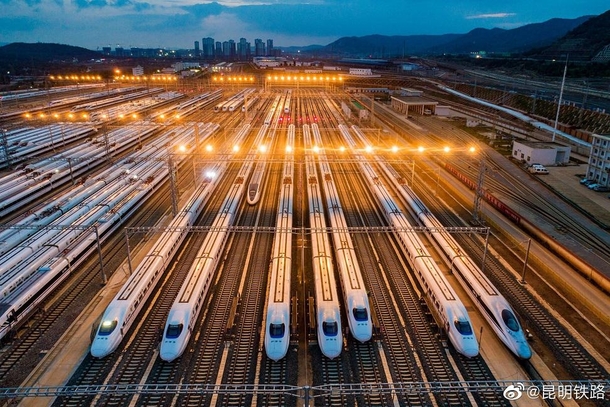 Kunming Railway yard