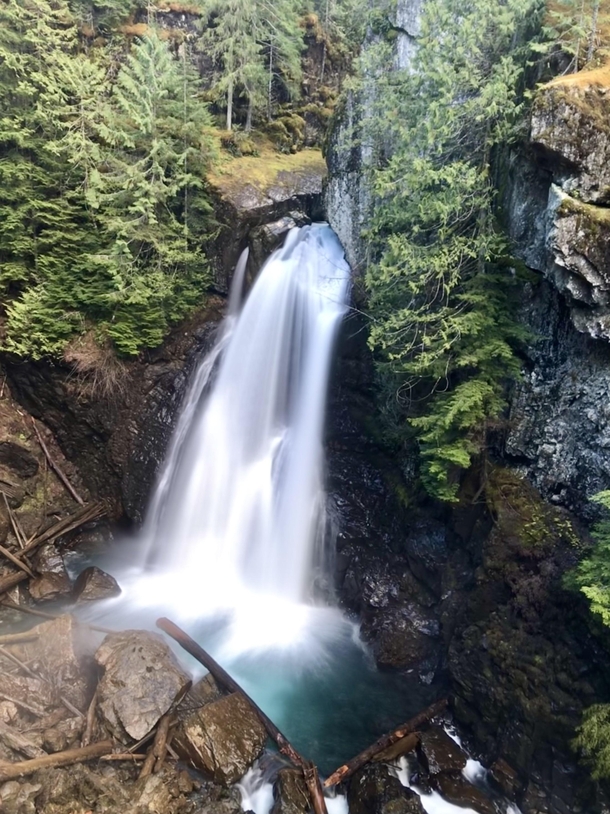 Lady Falls Strathcona Provincial Park BC 