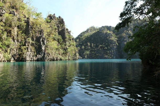 Lake Kayangan Coron Island Philippines 