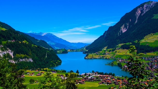 Lake Lungern Switzerland 