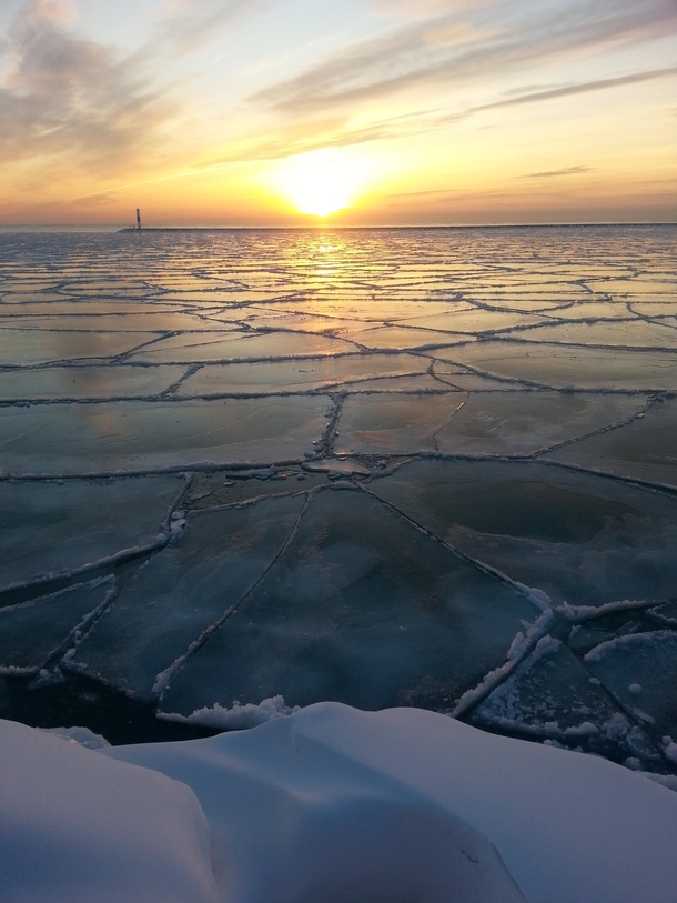 Lake Michigan at Dawn Photorator