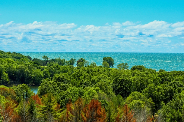 Lake Michigan at Saugatuck Michigan 