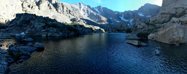Lake of Glass in Rocky Mountain National Park Colorado 
