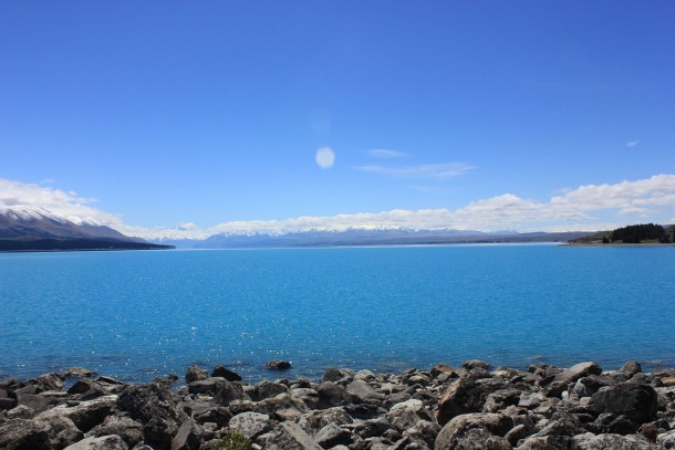 Lake Pukuaki New Zealands South Island 