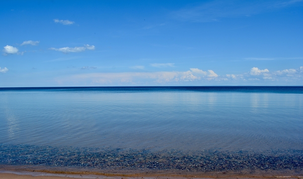 Lake Superior - Looking West from Big Bay on Madeline Island x 