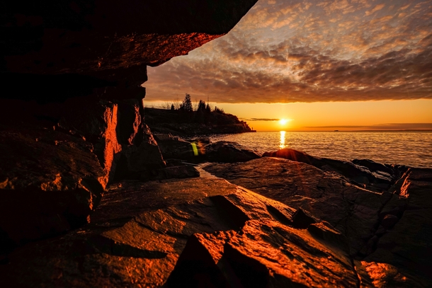 Lake Superior Marquette Michigan x OC