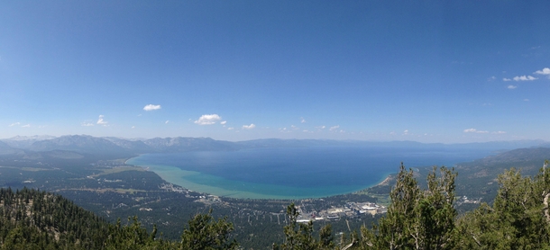 Lake Tahoe from ft - x 