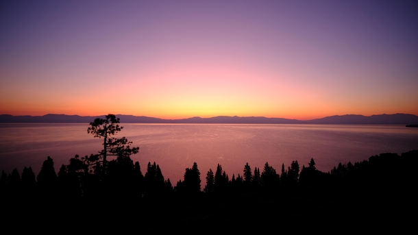 Lake Tahoe Sunrise CA 