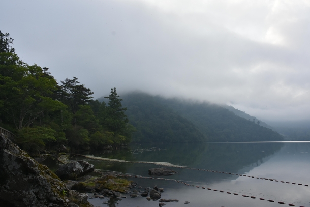 Lake Yunoko in Nikko Japan 
