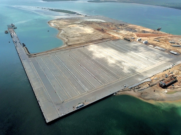 Lamu Port Kenya Under Construction