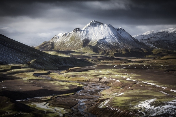 Landmannalaugar Fjallabak Iceland  by Xavier Jamonet