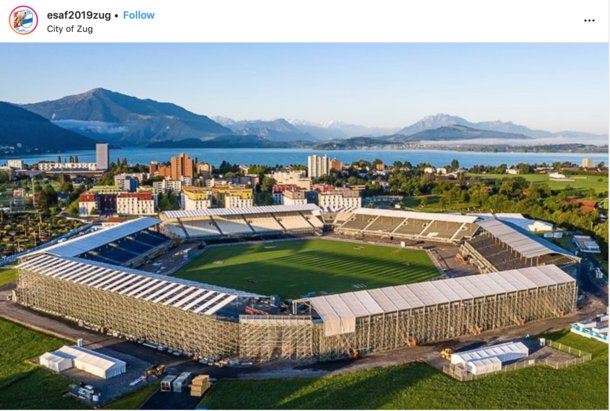 Largest temporary Stadium in the World Capacity 