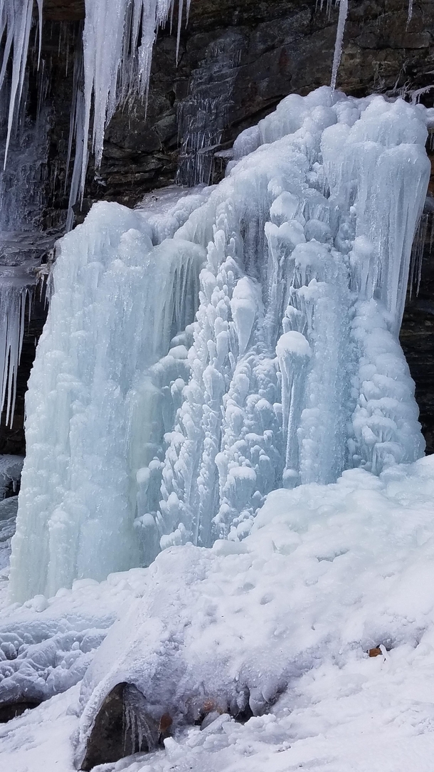 Last winter at Glen Onoko Falls Jim Thorpe PA  x  
