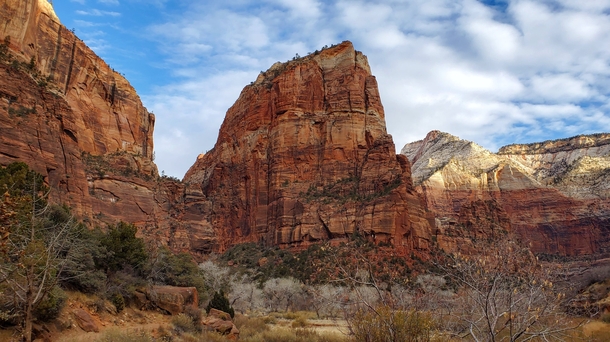 Layers of time in the valley Zion National Park UT USA 