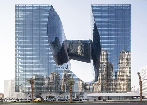 Legend architect Zaha hadid design OPUS building Business bay Dubai