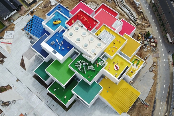 LEGO House Biullund Denmark by Bjarke Ingels 