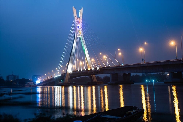 Lekki-Ikoyi Link bridge in Lagos Nigeria 