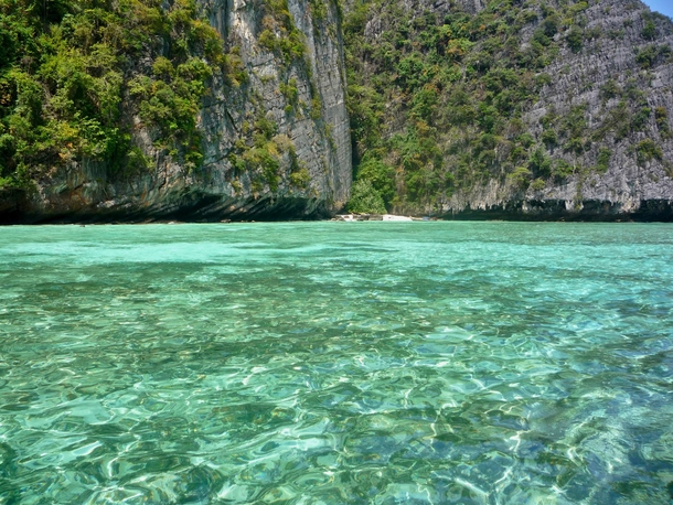 Like emerald glass Phi Phi Islands Thailand 