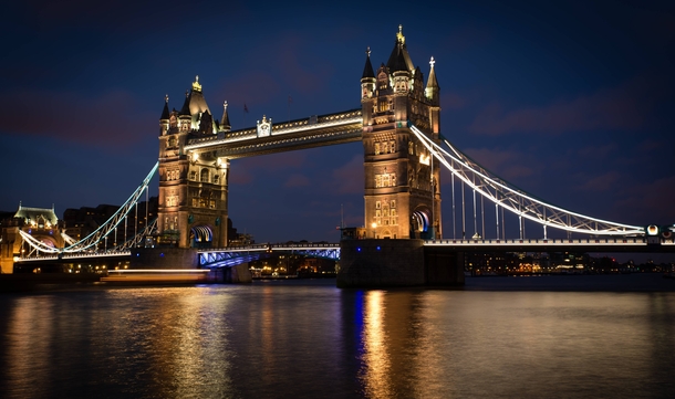 London UK - Tower Bridge - 