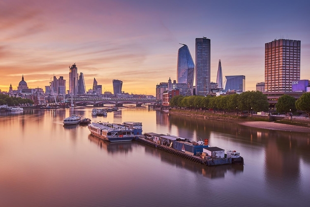 London Waterloo sunrise 
