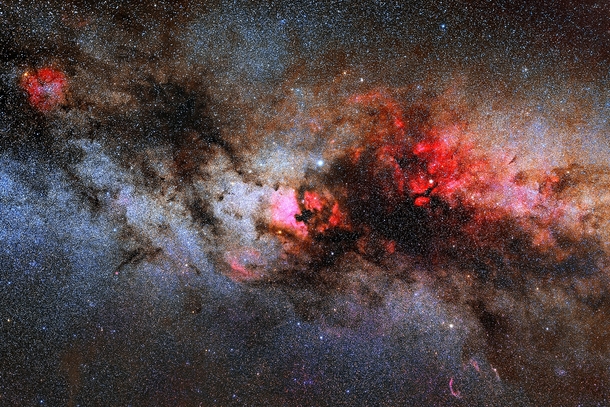 Long exposure views of the Cygnus region reveals beautiful deep sky objects