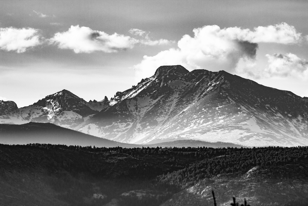 Longs Peak in Colorado Happened to snag this during a different photoshoot 