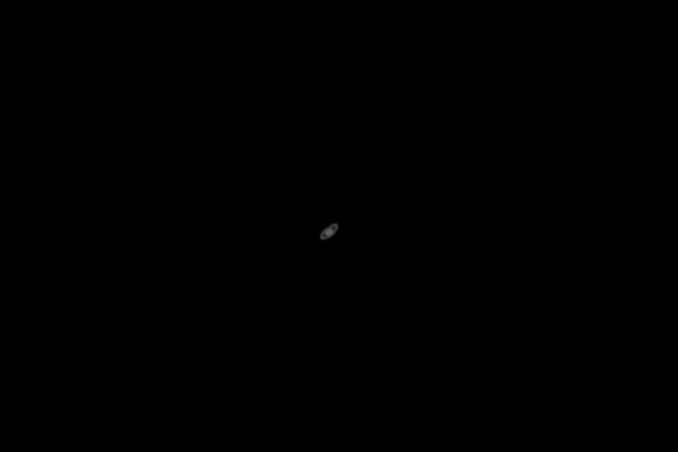 Looked up at the sky last night and saw Saturn