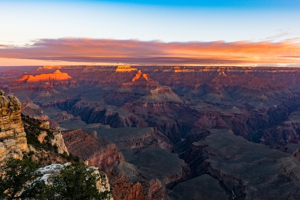 Lookout from Mather Point Grand Canyon South Rim OC - Photorator
