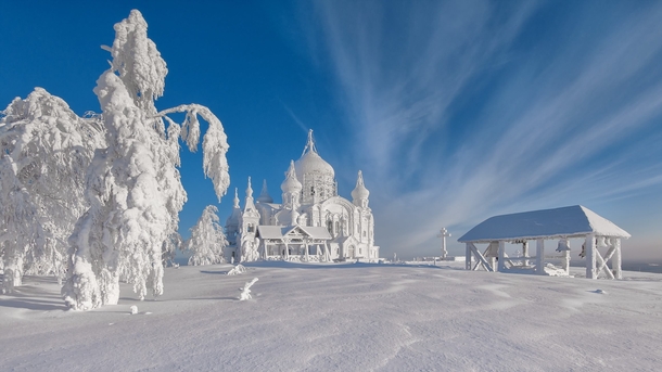 Looks like textures arent rendering again Belogorsky Convent Russia Ural Perm krai