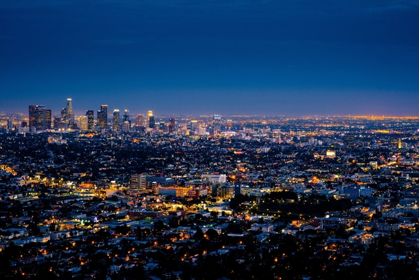 Los Angeles CA Nightscape