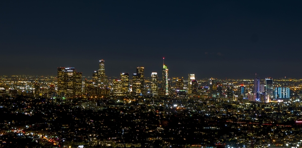 Los Angeles from Griffith Observatory - Sony AIII  - mm kit lens