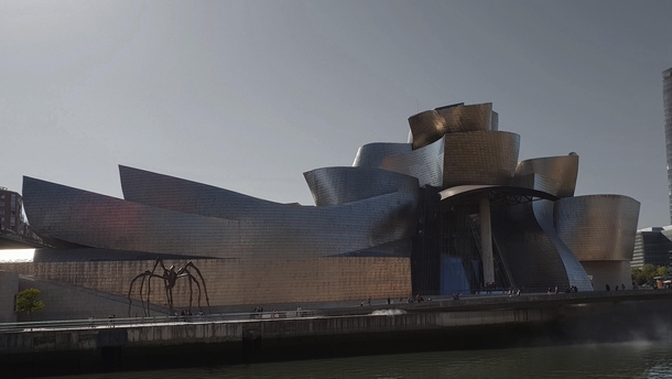 Love it or hate it I finally got to see it in person and it blew me away Guggenheim Bilbao by Frank Gehry 