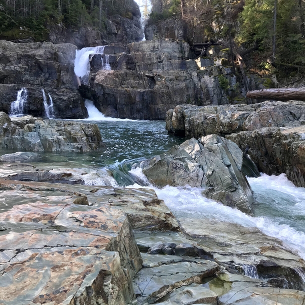 Lower Myra Falls Strathcona Provincial Park BC 