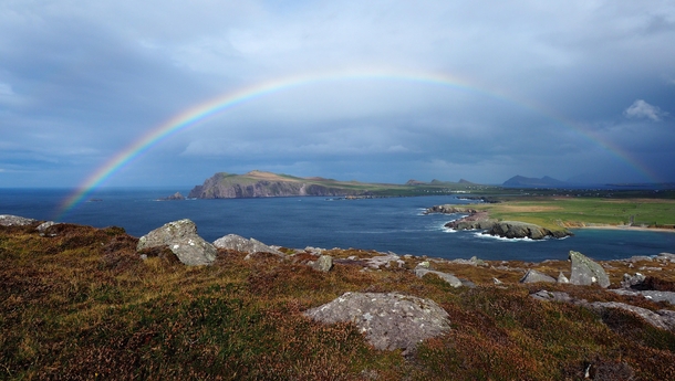 Lucky timing on the Dingle Peninsula Ireland Oct  