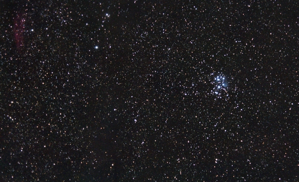 M and California Nebula Taken in a Bortle  Location 
