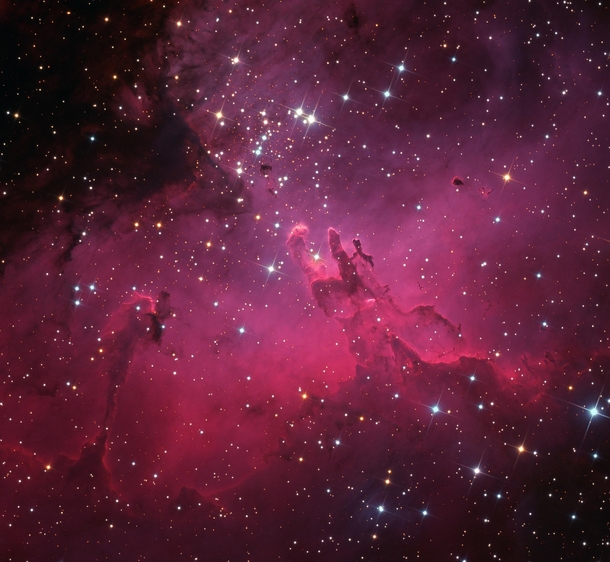 M and the Eagle Nebula by Martin Pugh