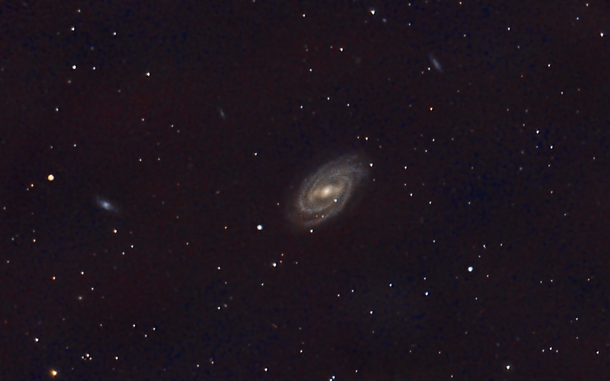 M Barred Spiral Galaxy in Ursa Major 