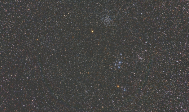 M M and NGC   Two star clusters and a planetary nebula