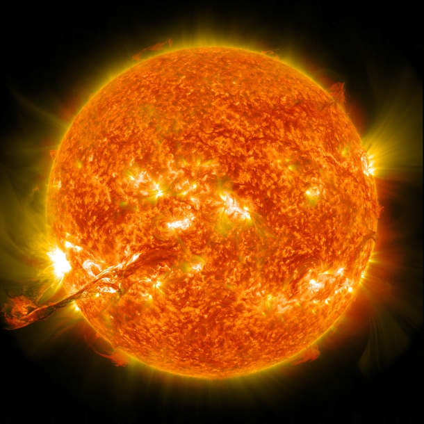 Magnificent CME Erupts on the Sun - August    x 
