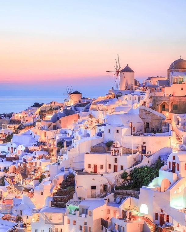 Majestic Greece during sunset
