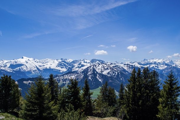 Majestic Stanserhorn views in Swiss Alps OC