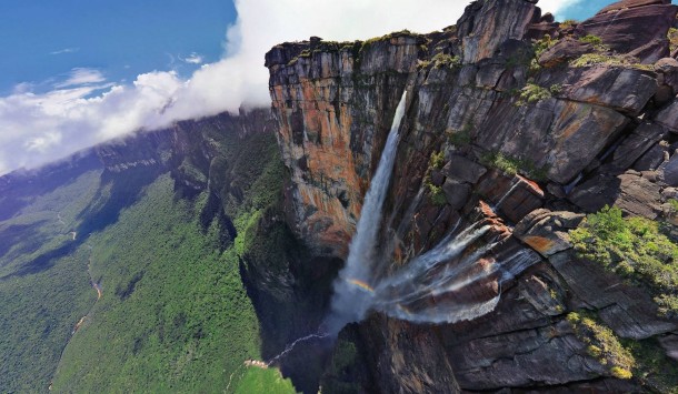 Makes my stomach drop every time - The Angel Falls Canaima National Park Venezuela - Highest Waterfall in the World 