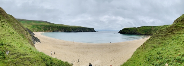 Malin Beg beach Donegal Ireland  x